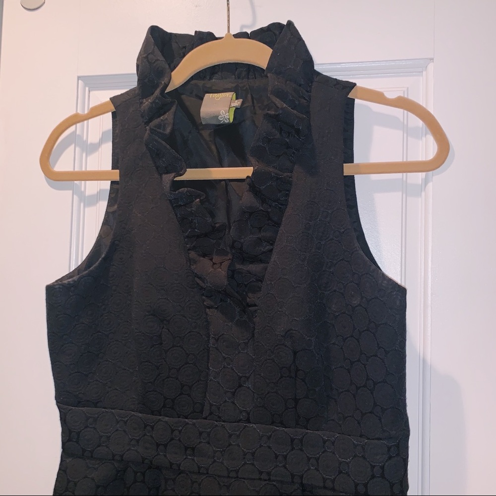Taylor black sleeveless cocktail dress - Picture 7 of 8